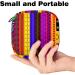 Portable Storage Bags for Women's Bandages & Menstrual Pads | Retro Multi-Colored Holder for School & Office - Buy Online on GoSupps.com