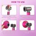 Dyson Airwrap Adaptor & Diffuser | Hair Dryer Attachment for Women | Bright Grey & Rose | Gifts for Girls - Buy Online on GoSupps.com