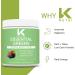 K Nutri Supergreens 30 Servings Organic Superfood Powder - Fruit & Vegetable Blend for Detox, Immunity, Energy & Gut Health - Naturally Flavored - Greens Supplement - Buy Online on GoSupps.com