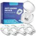 Snoring Nose Clip Nose Snore Stopper and Snoring Solution Effective Stop Snoring Device for a Better Sleep 4pcs Clear and Colorless