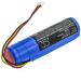Replacement Battery Compatible with AKAI 5000 Solo EWI 5000 Part Number: NB2537-R0 UF16650ZTA 1600mAh/3.7V