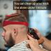 ACKNOUR Neckline Shaving Template & Trimming Guide - Red Silicone Haircut Band for DIY Home Haircuts - Fade & Taper Guide for Clippers - Buy Online on GoSupps.com
