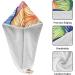 Colorful Butterfly Hair Towels 2 Pack | Super Absorbent Quick Dry Hair Turbans for Women & Girls - Buy Online on GoSupps.com