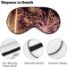 Fireworks Bloom Sleep Mask - Adjustable Strap, Blocks Light for Night Travel - Men & Women - Buy Online on GoSupps.com
