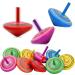 Xzeemo 30-Piece Colorful Wooden Gyro Toy Set - Roundabout & Clamps Gift for Children's Birthdays | Fun Educational Wooden Toys - Buy Online on GoSupps.com