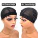 Stretchable Mesh Dome Wig Cap with 1 Elastic Band and 4 Combs - Medium Black 13x4 Lace Front Wig - Buy Online on GoSupps.com