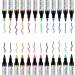 Portable Nail Polish Pen DIY Water-Based Nail Varnish Gel Paint Pen One Step Gel Nail Polish Set No Need Base and Top Coat Needed for Women Girls(09) - Buy Online on GoSupps.com