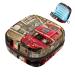 Vintage Red Double Decker Bus London UK Pattern Sanitary napkin storage bag menstruation Pad Bag portable menstrual cup pocket with zipper for teenage girls women women