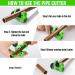 DSL Plastic Pipe Cutter and Mini Tube Cutter Twin Pack Plastic Pipe Shear for up to 32mm & Tube Cutter to Cut Copper Brass Aluminium and Thin-Walled Steel Pipes with 3-22mm - Buy Online on GoSupps.com