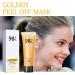Gold Peel Off Mask - 98.4% Gold Foil Anti-Wrinkle Facial Mask for Moisturizing Blackhead Removal & Pore Cleanser (1pc) - International Shipping Available - Buy Online on GoSupps.com