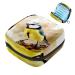 Menstruation pad bag with zipper women's napkin bag tampons collection bags for women and girls (bird forest animal) Color 2