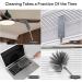 DELUX Microfiber Feather Duster Set with 100 inch Extension Pole - 7 PCS Reusable Dusters for High Ceiling Cleaning and Furniture - Buy Online on GoSupps.com