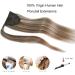 Real Hair Ponytail Extension Human Hair For Women Light Brown and Bleach Blonde Long Straight Remy Human Hair Ponytail Extension Wrap Around Clip in Ponytail Hair Extensions 14 inch 10/613 14 inch Highlight P10/613 - Buy Online on GoSupps.com