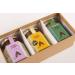 Trio of British and Welsh Honey Boxed Gift Set (3x142g) | Raw Welsh Honey | Single Origin Honey British Raw Unpasteurised Natural Honey | Honey Lover Gifts - Buy Online on GoSupps.com