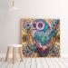 Hibah 5D Owl Partial Diamond Painting Set - Mandala Design | Special Shape Rhinestone DIY Kit - Buy Online on GoSupps.com