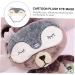 Shop Hemoton 2 Pcs Cartoon Blindfolds - Cute Plush Sleeping Masks | Eye Shade for Travel & Relaxation | Elk & Koala Design - Buy Online on GoSupps.com