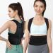 Back Brace Posture Corrector for Women and Men Full Back Support Straps Straightener Hunchback Improve Posture-Shoulder Lumbar and Upper Lower Back Pain Relief (L) Large