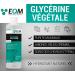 EQM ECO-904 Vegetable Glycerine 500 ml Purity 99.5% Glycerol 100% Natural Natural Moisturizer for Hair and Skin Ideal for Soaps Shampoos and Creams. - Buy Online on GoSupps.com