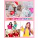 8 Pcs Washable Hair Chalks for Girls - Non-Sticky Portable Temporary Hair Dye Spray - Perfect for Halloween, Christmas, Birthday Parties - Kids & Women Gifts - Buy Online on GoSupps.com