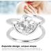 Rhinestone Fingernail Ring - Adjustable Finger Tip Nail Art Charm for Women/Girls - Silver 3053 - Buy Online on GoSupps.com