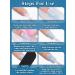 EBANKU 15PCS Blue Glitter Dip Powder Nail Starter Kit with Essential Tools for French Manicure DIY - Base/Top Coat, Activator, Brush Saver System - Buy Online on GoSupps.com