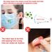 200PCS Adjustable Black & White Face Mask Elastic with Comfortable Ear Hanging Rope - Buy Online on GoSupps.com