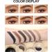 2 Colors Eyebrow Pomade Set-2 in 1 Waterproof Eyebrow Cream Gel Brown & Clear Brow Setting Glue Wax Filling & Shaping Tinted Brow Filler with Brow Brush Tool Eyebrow Color Makeup for Women -#02 02# Brown - Buy Online on GoSupps.com
