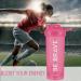 Be Brave Protein Shaker Bottle 700ml - 2 Pack BPA-Free Mixer Ball & Airtight Lid for Smooth Shakes - Pink - Buy Online on GoSupps.com