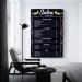 Vintage Barbershop Salon Price List Poster | Aesthetic Wall Art for Barber Shops | 16x24 inch Canvas Print - Buy Online on GoSupps.com