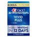 Crest 3D Vivid Plus Teeth Whitening Kit Individual Basic Flavorless Whitestrips 24 Count