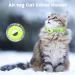Airtag Cat Collar with Holder & Bell | Reflective Safety Neck Band for Kittens & Puppies - Green - Buy Online on GoSupps.com
