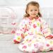 MIKAFEN Baby Sleeping Bag Long Sleeves 3.5Tog Organic Cotton Pink | 18-30 Months - Buy Online on GoSupps.com