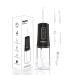 IHealthia-Water-Flosser-Teeth-Cleaner, Rechargeable - Waterproof, Portable Cordless Dental Oral Irrigator, Water flossers for Teeth, 3 Modes 4 Nozzles, for Home&Travel Matte Black