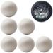 Dryer balls dryer balls made of natural wool felt balls for dryers 6 pieces of wool dryer balls dryer balls wool dryer balls for tumble dryer down jacket dryer balls