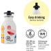 24Bottles Kids Drinking Bottle - 250ml Stainless Steel Airtight Italian Design for Children | Perfect for School & Kindergarten - Buy Online on GoSupps.com