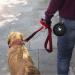 2-Pack Collapsible Dog Bowls for Travel | Portable Water Bowls with Carabiners | BPA Free | Small Size | Grey & Black - Buy Online on GoSupps.com