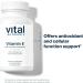 Vital Nutrients Vitamin E with Mixed Tocopherols - Potent Antioxidant Vitamin E And Antioxidant Supplements - 100 Softgels - Buy Online on GoSupps.com