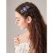 4pcs Vintage Flower Design Glitter Rhinestone Hair Clips - Elegant Metal Hair Accessories for All Occasions - Buy Online on GoSupps.com
