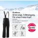 Buy Black Crevice Men's Ski Pants | Water & Windproof | Breathable High-Quality Active Snow Pants in Dark Blue | 100% Polyester Ski Gear - Buy Online on GoSupps.com