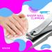 Nail Clippers - YNR England Large Toe Nail Clippers for Thick Nails with Wide Jaw Opening Sharp Curved Blade Fingernail Clippers Heavy Duty Nail Cutter Trimmer for Men Seniors with Nail File - Buy Online on GoSupps.com