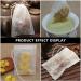 Zerodeko 300 Pcs Tea Bag Drawstring Tea Pouch Coffe Filter Empty Bag for Leaf Tea Marinated Bag Draw The Line 5X7CMx3pcs Whitex3pcs - Buy Online on GoSupps.com
