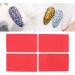 Nail Stamping Template Set - 4PCS 3D Relief Silicone Stencils for DIY Nail Art UV Gel Friendly Perfect for Salon & Home Use - Buy Online on GoSupps.com