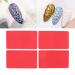 Shop 4pcs Flexible 3D Nail Art Template - Perfect Nail Art Tool for Creative Designs | International Shipping Available - Buy Online on GoSupps.com