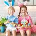 CUTELIILI Easter Temporary Tattoos for Kids - 140+ pcs Bunny and Egg Designs - 12 Sheets - Easter Basket Stuffers for Boys and Girls - Buy Online on GoSupps.com