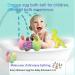 Jurassic Bathing Balls Set - 6PCS Foam Bath Toys for Kids & Adults | Dinosaur Toy Bath Balls with Natural Plant Essence | Ideal for Swimming & Relaxation - Buy Online on GoSupps.com