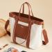 Sunveno Brown Diaper Bag - Travel Wrap Messenger Bag with Diaper Pad & Stylish Shoulder Handbag for Moms - Buy Online on GoSupps.com