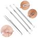 Findtop 10-Part Acne Remover Set | Blackhead Extractor & Stainless Steel Tools for Pimples Blemishes & Skincare - Buy Online on GoSupps.com