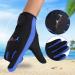 Diving Gloves Set - Neoprene Gloves for Snorkeling, Kayaking, Surfing - 3 Colors (Black, Blue) - 1 Pair - Buy Online on GoSupps.com