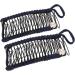 Vintage Hair Comb for Wavy Hair Stretchy Hair Comb Tool Retro Clincher Comb Banana Hair Clips for Women (Navy Blue) - Buy Online on GoSupps.com