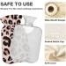 Leopard Hot Water Bottle with Cover - 2L Pain Relief & Sports Injury Hot Pack | International Shipping - Buy Online on GoSupps.com